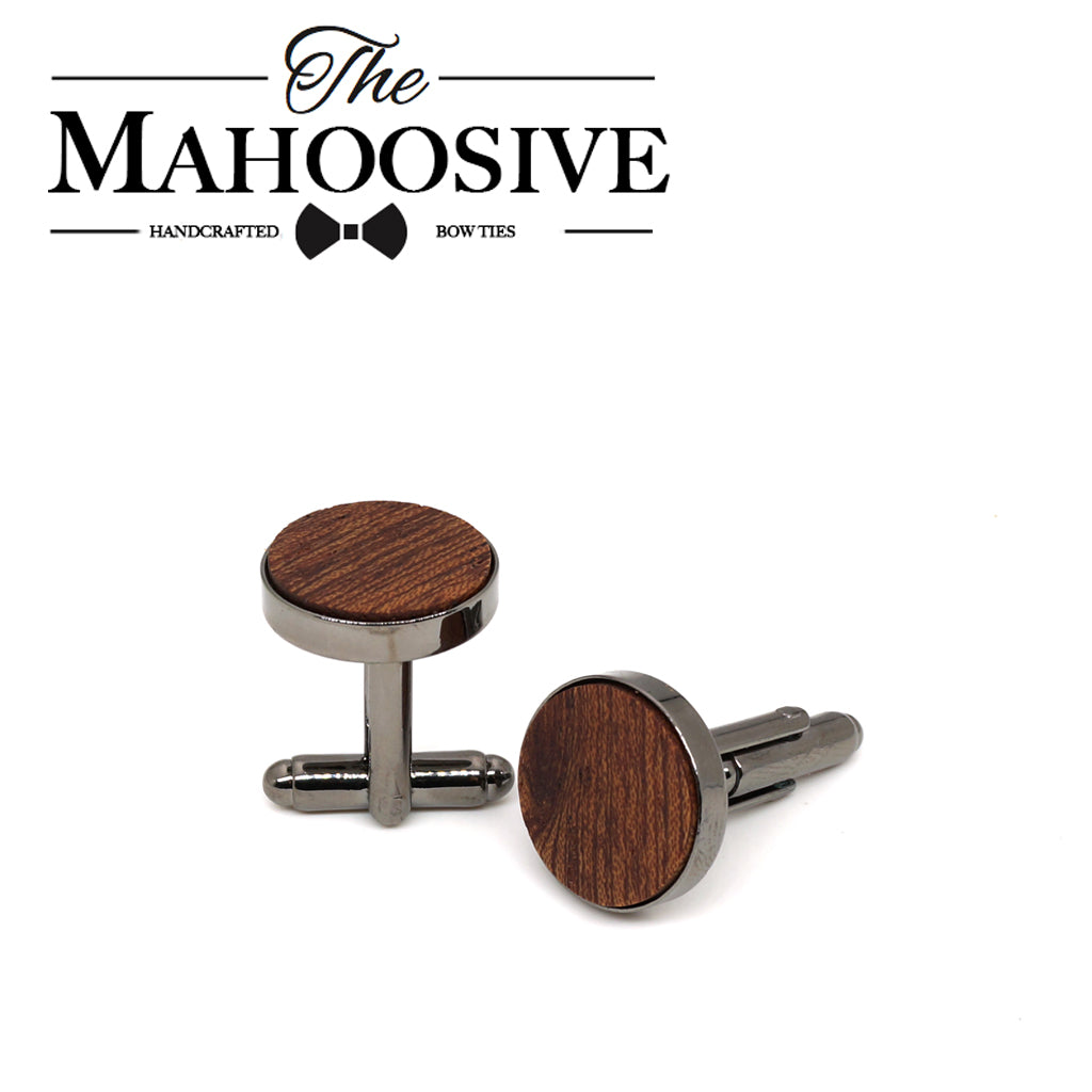 Wooden Cufflinks - mahoosive