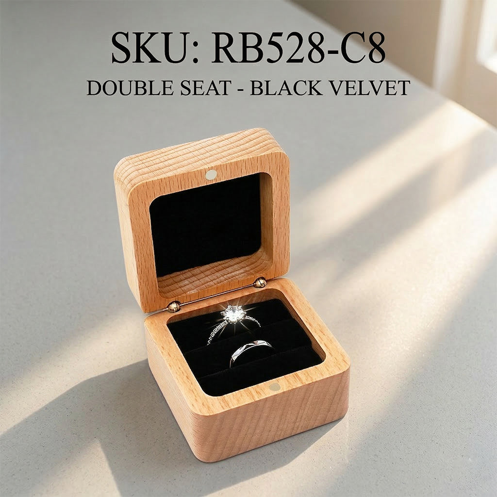 Mahoosive 1 (1) - Handcrafted Wood Ring Box