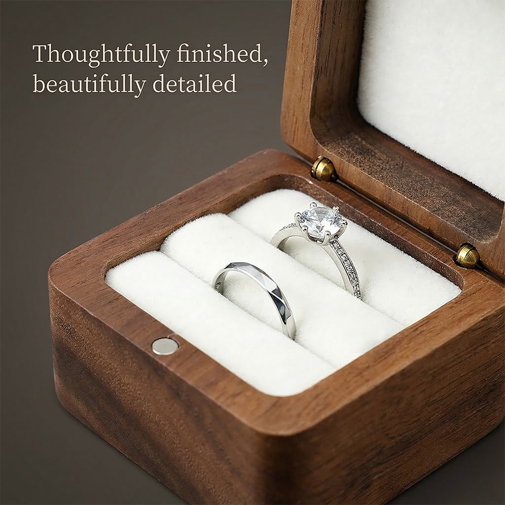 Mahoosive Gemini_Generated_Image - Handcrafted Wood Ring Box