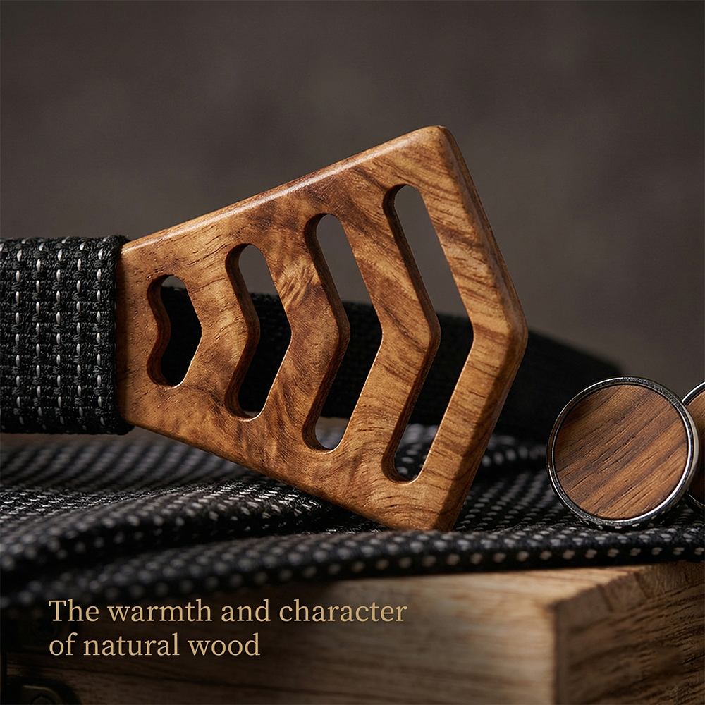 Wooden Bow Tie - Chevron Cutout Design