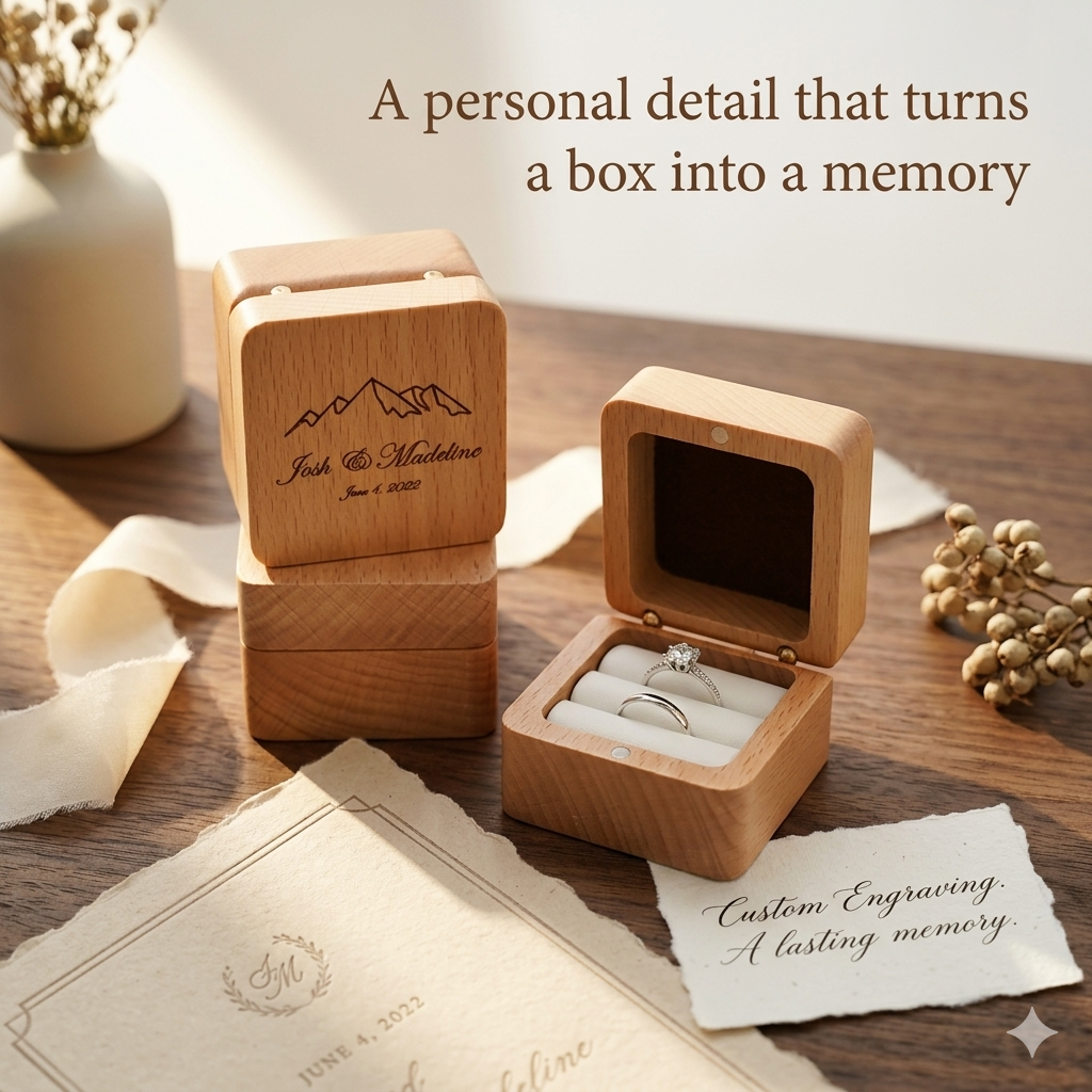 Mahoosive Gemini_Generated_Image - Handcrafted Wood Ring Box