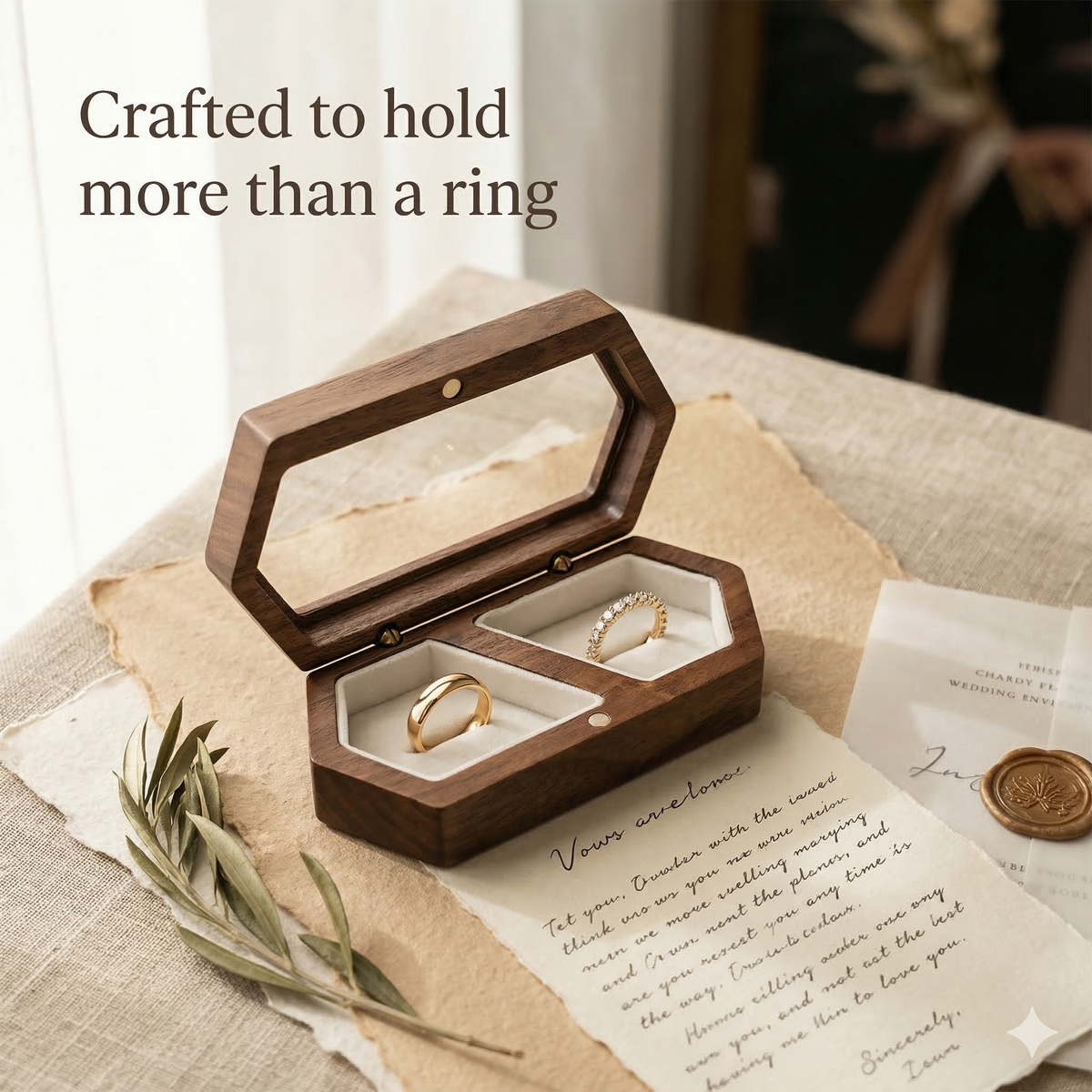 Mahoosive Gemini_Generated_Image - Handcrafted Wood Ring Box