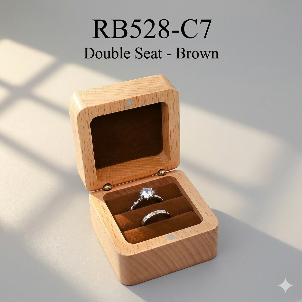 Mahoosive Gemini_Generated_Image - Handcrafted Wood Ring Box