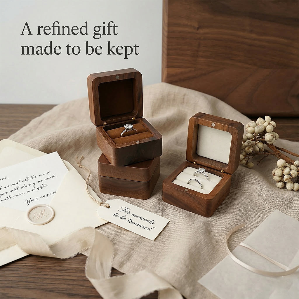 Mahoosive Gemini_Generated_Image - Handcrafted Wood Ring Box