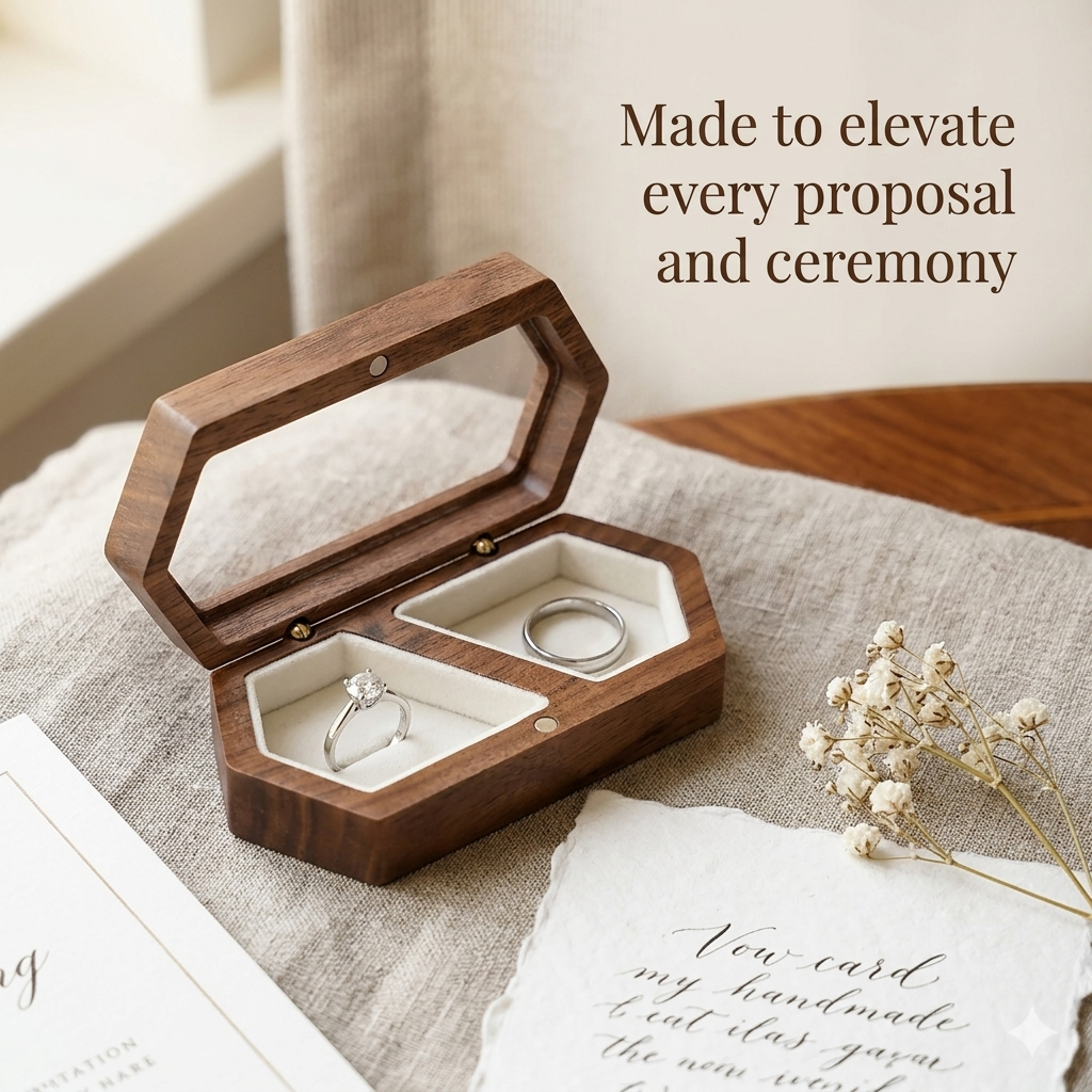 Mahoosive Gemini_Generated_Image - Handcrafted Wood Ring Box