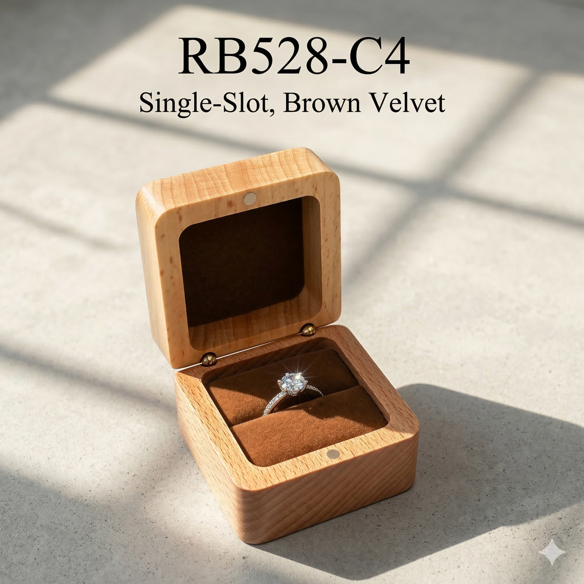Mahoosive Gemini_Generated_Image - Handcrafted Wood Ring Box