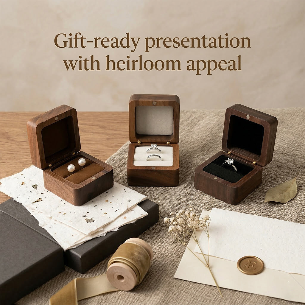 Mahoosive Gemini_Generated_Image - Handcrafted Wood Ring Box