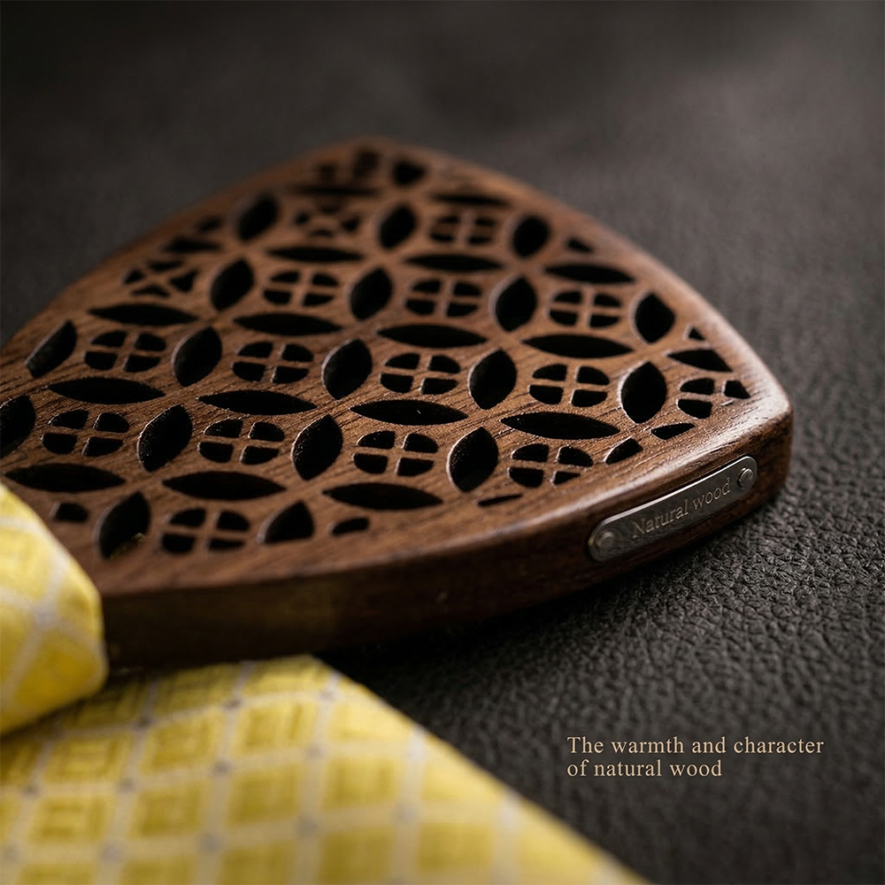 Wooden Bow Tie - Laser Cut (408)