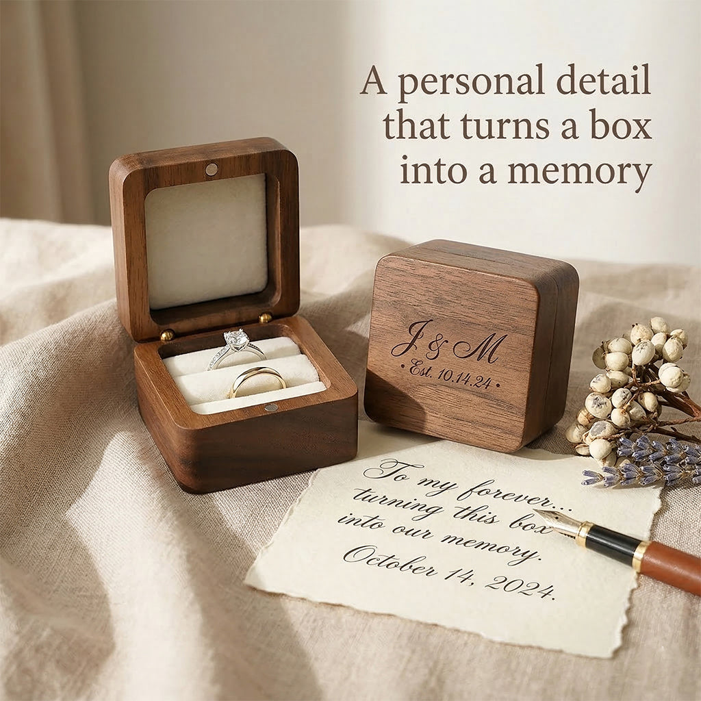 Mahoosive Gemini_Generated_Image - Handcrafted Wood Ring Box