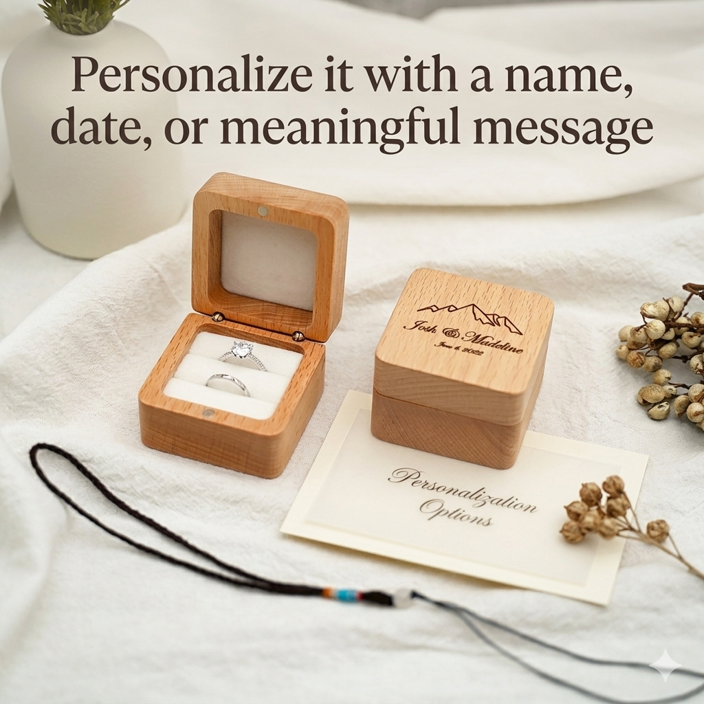 Mahoosive Gemini_Generated_Image - Handcrafted Wood Ring Box