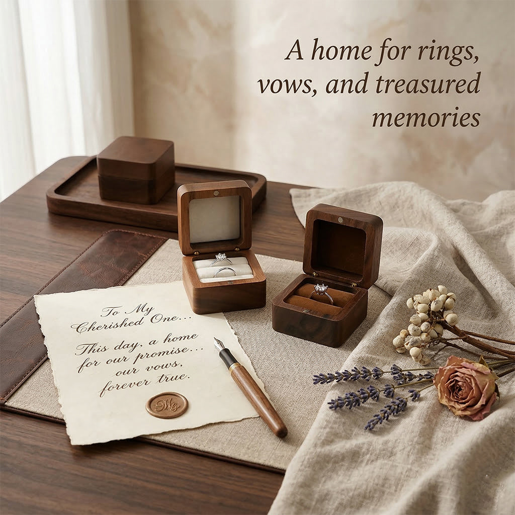 Mahoosive Gemini_Generated_Image - Handcrafted Wood Ring Box
