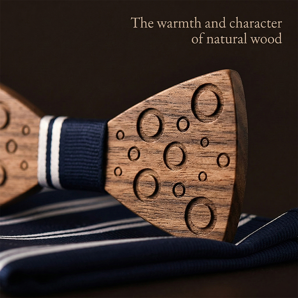 MAHOOSIVE M75 wooden bow tie photo 6
