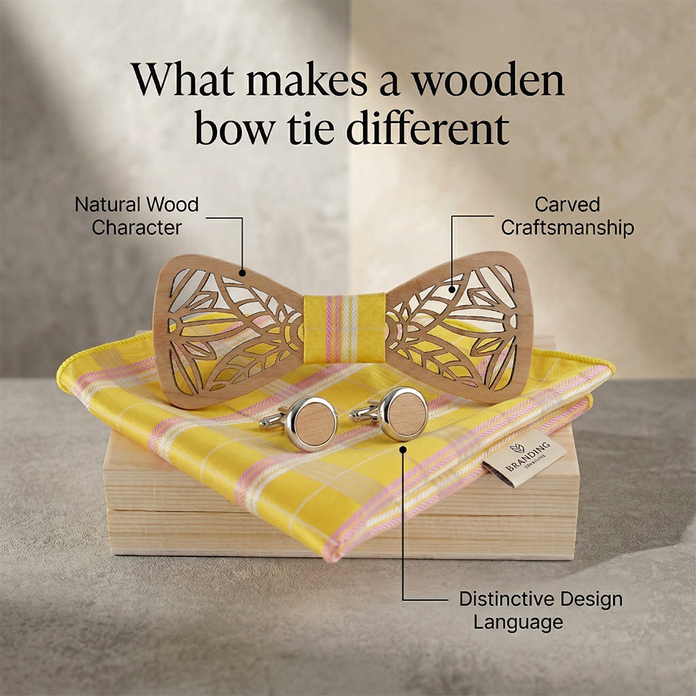MAHOOSIVE M78 wooden bow tie photo 4