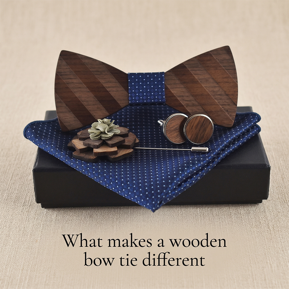 MAHOOSIVE M87 wooden bow tie photo 4