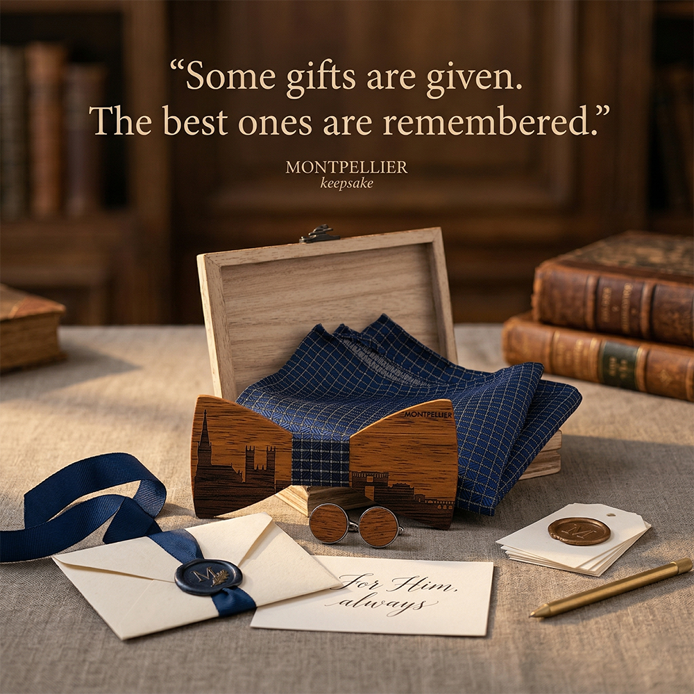 MAHOOSIVE T257 wooden bow tie photo 2