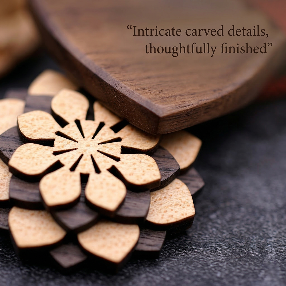 MAHOOSIVE T350 wooden bow tie photo 8