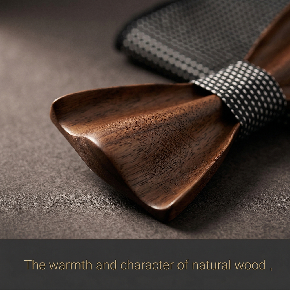 Wooden Bow Tie - Celtic Knot