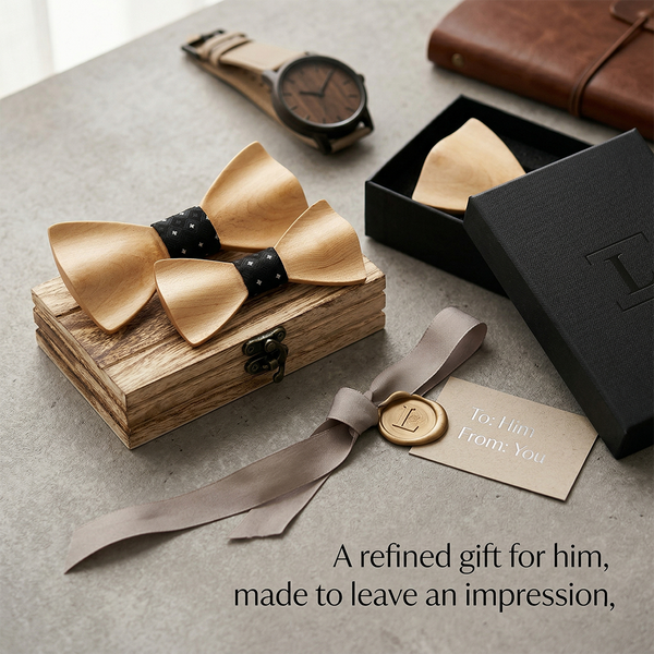Wooden Bow ties